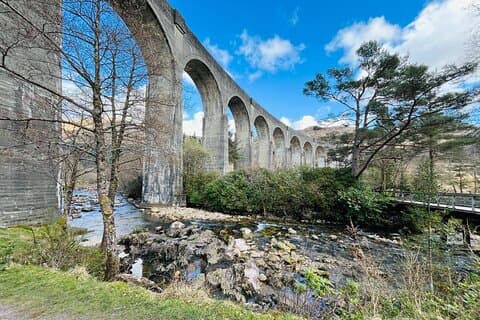 Glasgow: Glenfinnan Viaduct & högländerna