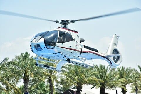 Helikopter tur Abu Dhabi med gratis transfer