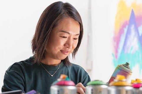 Skip the Line: Guided Tour with Design A Spray Can Class