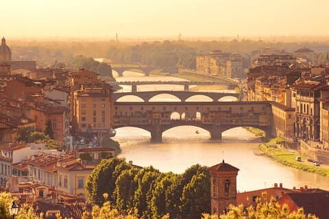 Private direct transfer from Venice to Florence in a private car