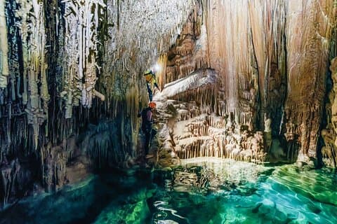 Avventura in grotta marina a Maiorca
