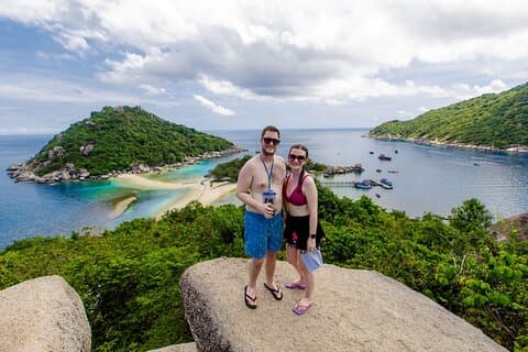 タオ島とナンユアン島シュノーケリング日帰りツアー