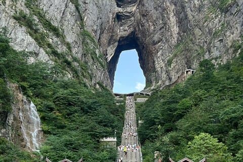 Dagtour naar het Zhangjiajie Tianmen Mountain Forest Park