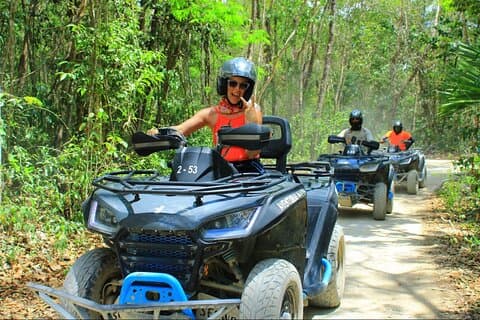 ATV Single, Tulum Ruines & Underground Cenote de Cancun