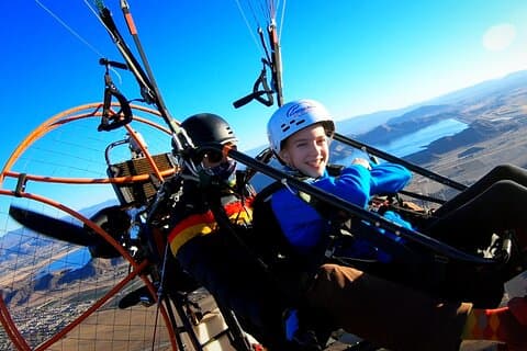 Paramotor Tandem voo