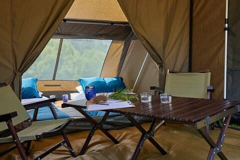 2 noites Glamping Adventure Rainforest perto de Byron Bay