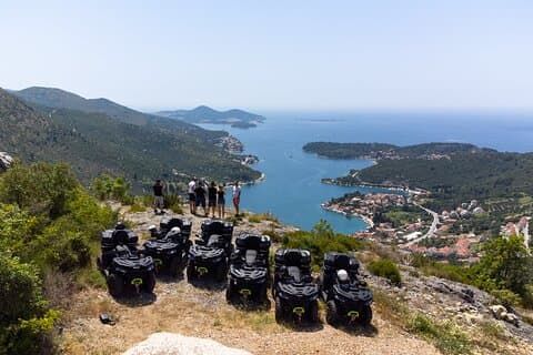 2 - Hour Dubrovnik Countryside ATV / Quad Safari med pickup ingår