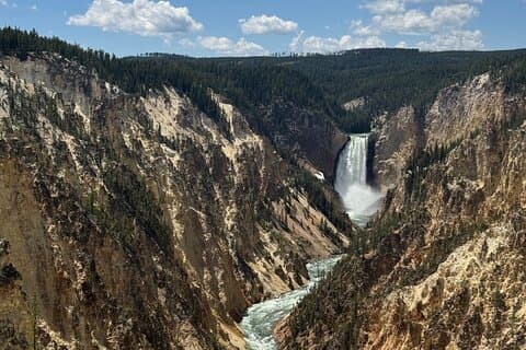 Excursão de Yellowstone Lower Loop