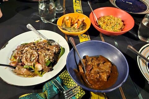 Eksklusiv 2-3 timers afrikansk madoplevelse på Gold Restaurant