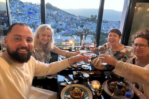 Tangier 2 days to Fes via Volubilis with night at Chefchaouen