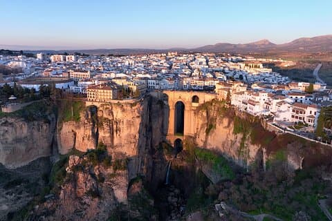 Ronda e passeio privado rural andaluz a partir de Málaga