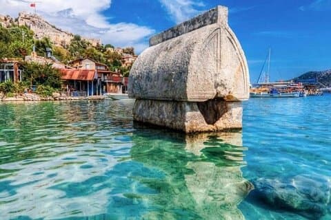 Sjunkna staden Kekova Demre och Myra dagstur från Side