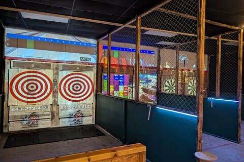 Axe Throwing in North Myrtle Beach