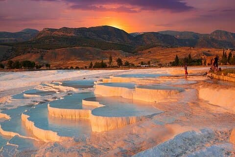 Tour della città antica di Pamukkale e Hierapolis da Antalya