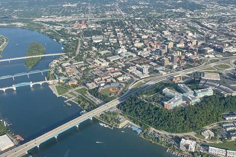 Chattanooga Helicopter Adventure - Iconic City & River Views