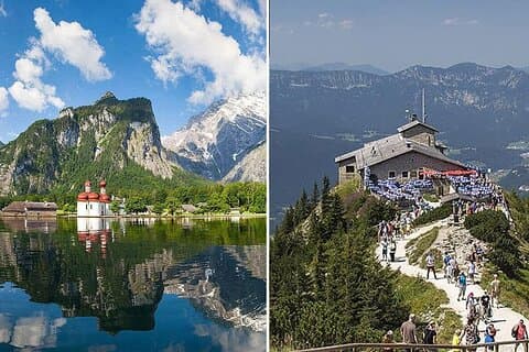 Tour privato del Nido delle Aquile, Terzo Reich e Lago Königssee con pranzo