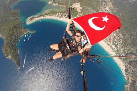 Oludeniz Paragliding - Over Blue Lagoon, Paragliding in Fethiye