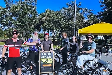 Episka 2-timmars Kissimmee elcykel äventyr väntar med Toho cyklar!