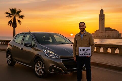 Casablanca Sightseeing with a Local Friend & Private Car