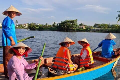 Hoi An Landsbygdsupplevelse: Handi båttur på Co Co River & cykling