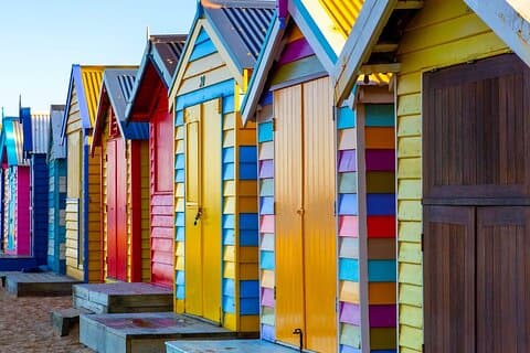 Melbourne: Privat tur utforske byen og Brighton Beach Boxes.
