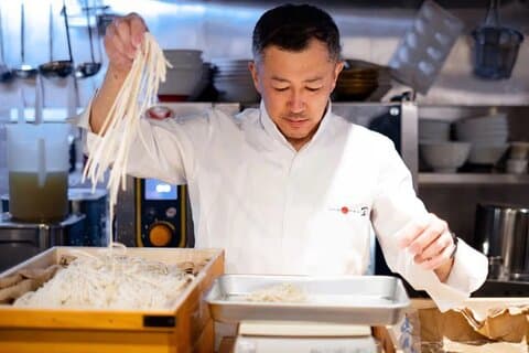 Michelinster Ramen proeven bij Tsuta in Shibuya