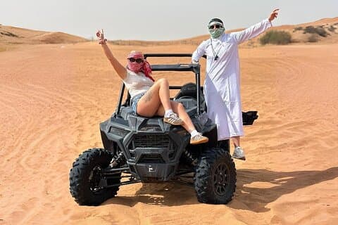 Dubai Ochtendbuggy met 2 zitplaatsen Privétour