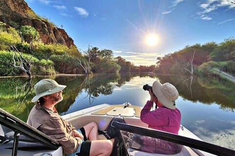 Ord River Eco Boat Cruise (minimaal 2 passagiers)
