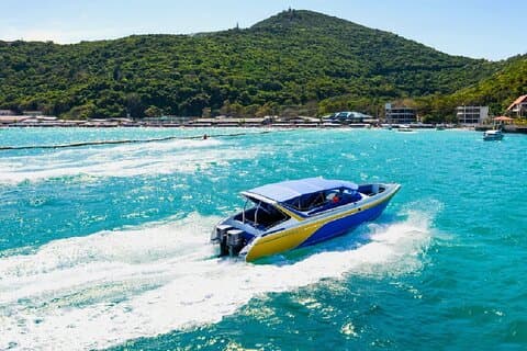 Bateau rapide Pattaya Coral Island avec déjeuner au départ de Bangkok