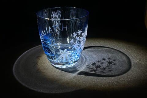 Mooie Japan Edo Kiriko Zen Meditatie en Kaiseki Keuken