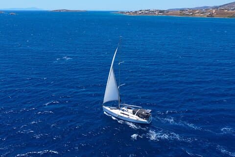 One Full Day of True Sailing to South Naxos & Koufonisi SY AGERAS