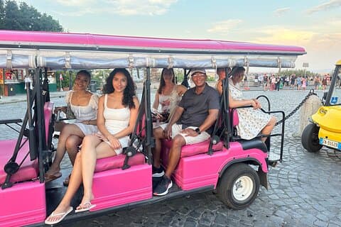 Rom Golf Cart Tour med professionel fotograf