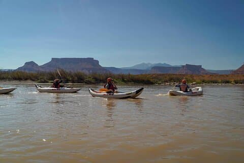 Moab heldags kajaktur - Colorado River