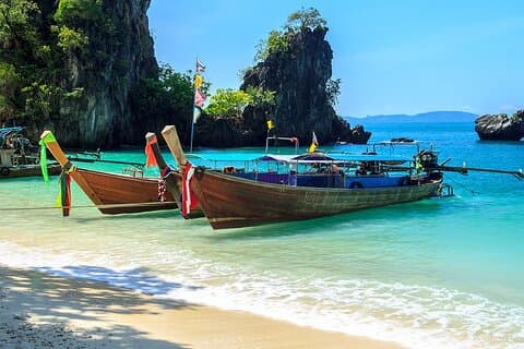 Hong Island Tour By Private Traditional Long Tail Boat
