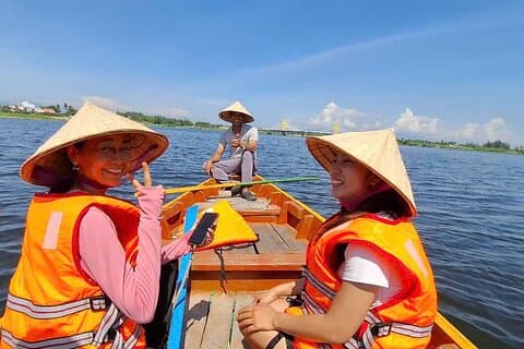 Hoian Ciclismo: Nipa Boat, Co Co River & Herbal Farming Experiência