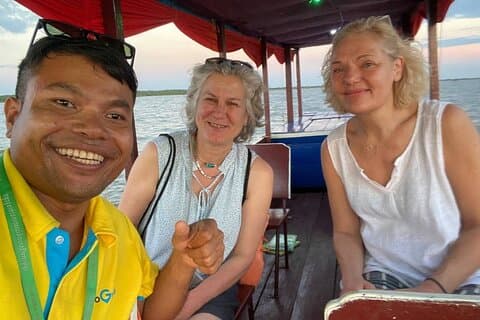 Kampong Pluk Village Flutuante com passeio de barco do pôr do sol