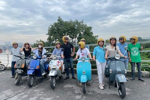 Fantastisk Vespa nat tur for mad elsker