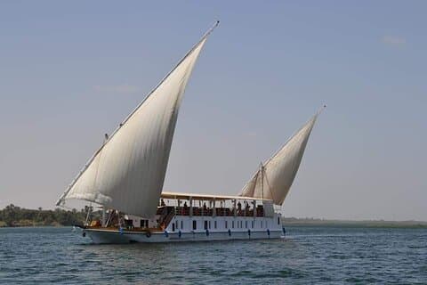 Regina LILI Dahabiya Barca a vela Luxor Assuan con visite guidate