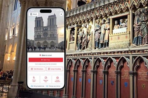 Renovação, restauração e renascimento: Um tour de áudio de Notre-Dame
