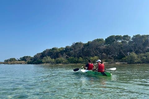 Kayaking & Snorkeling: Porto Cesareo and Rabbit Island