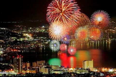 From Tokyo: Suwako Fireworks Festival Tour with Reserved Seat