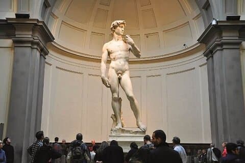 Guidad tur till Accademia Gallery från Siena med tågbiljetter