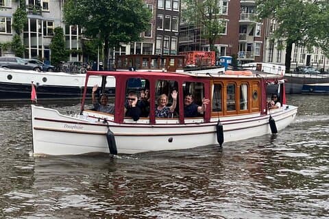 The Sweet Spot Tour Private 1.5 Hour Canal Cruise in Amsterdam