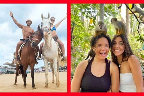 2X1 : MonkeyLand plus ridstrand i Puerto Plata