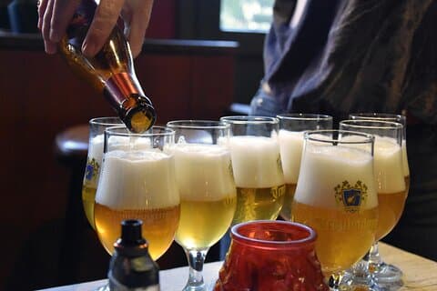 Bruges øl smagsoplevelse (med ost!)