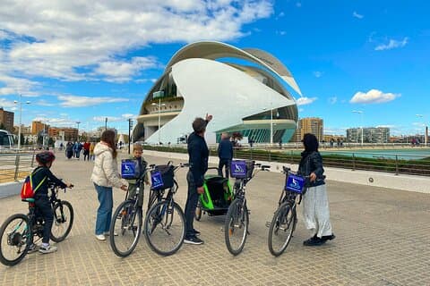 Valencia City Bike Tour Oude Stad en Turia Tuinen