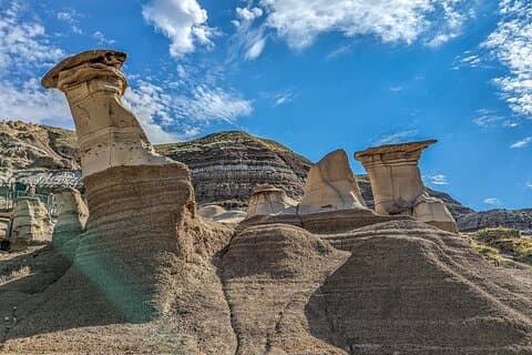 Tour di un'intera giornata di Drumheller e Badlands da Calgary in pullman