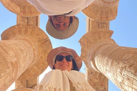 Privat guidad tur i Karnak och Luxor Templen (med gratis lunch)