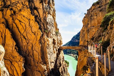 Caminito del Rey & El Chorro Gorge: Privat rundtur från Málaga