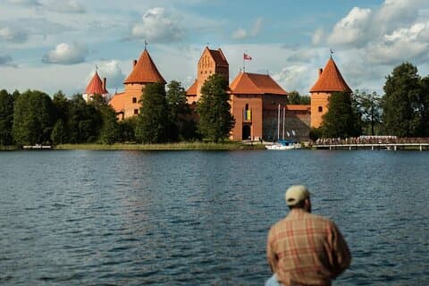 Visite de Jim de Vilnius à Trakai et Colline des Anges